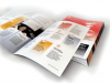 katalog A5, druk pełnokolorowy obustronny 4+4, na papierze kredowym, okładka - kreda 250 g + środki 130 g, 44 str., 100 sztuk